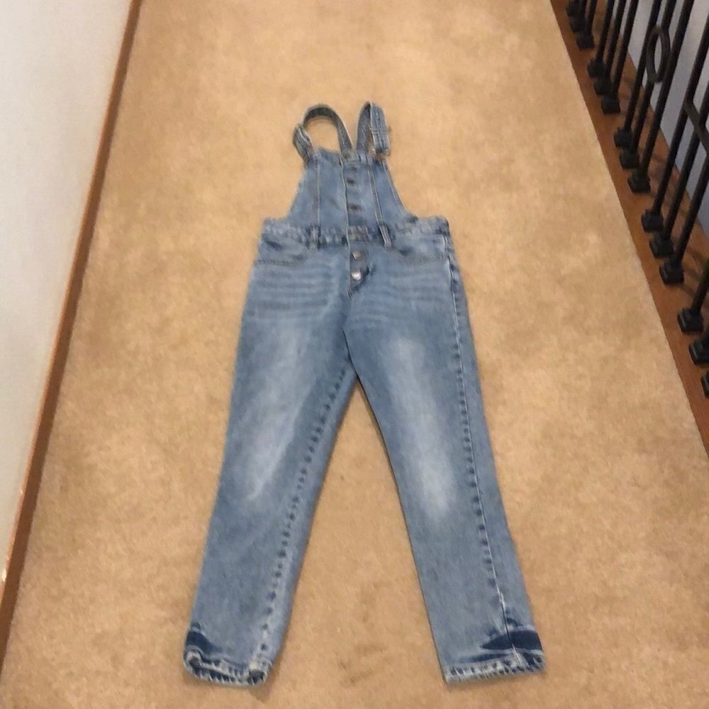TREASURE And Bond Kids Denim Overalls